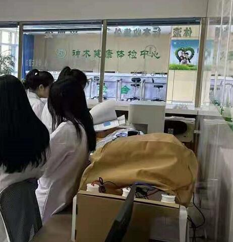 全自動陰道分泌物深夜福利影院器廠家走進神木市體檢中心